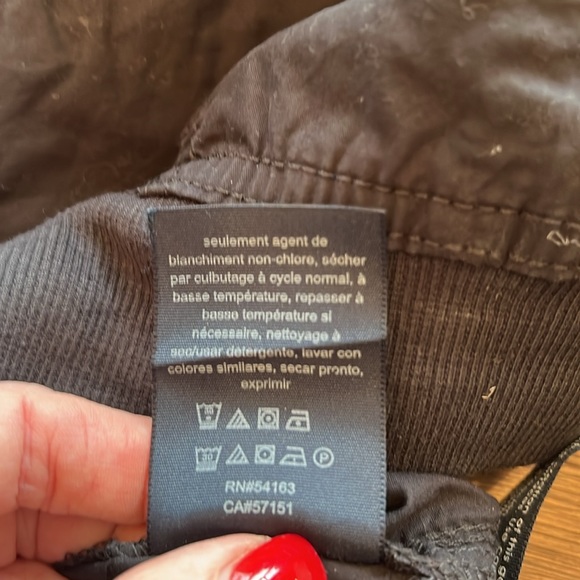 TOMMY HILFIGER Womens Black Drawstring Waist Rolled Cuffs High Waist Shorts L - Picture 11 of 12